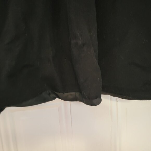 MaxMara Funnel Neck Virgin Wool Coat - Picture 6 of 7